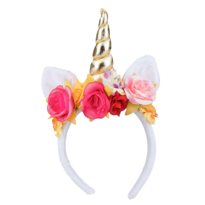 Kindergeburtstag-Haarreif_Einhorn_Rosy