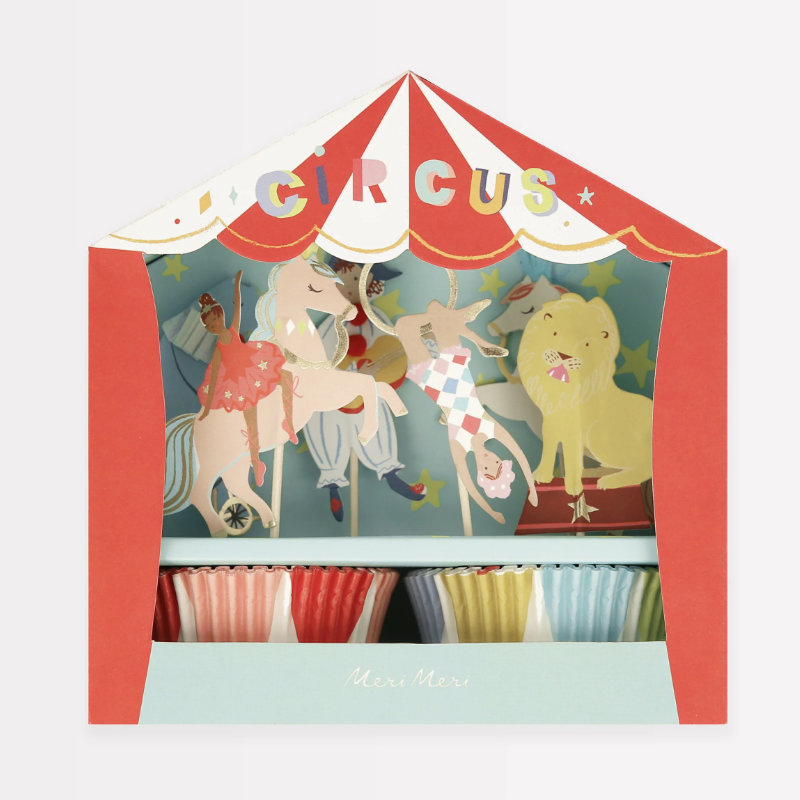 Kit à cupcakes Meri Meri Circus