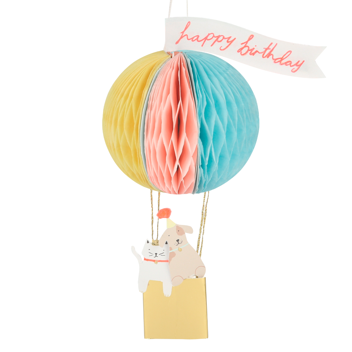 balloon, Luftballon, Papierdeko, Pastellfarben, Geburtstagsgeschenk