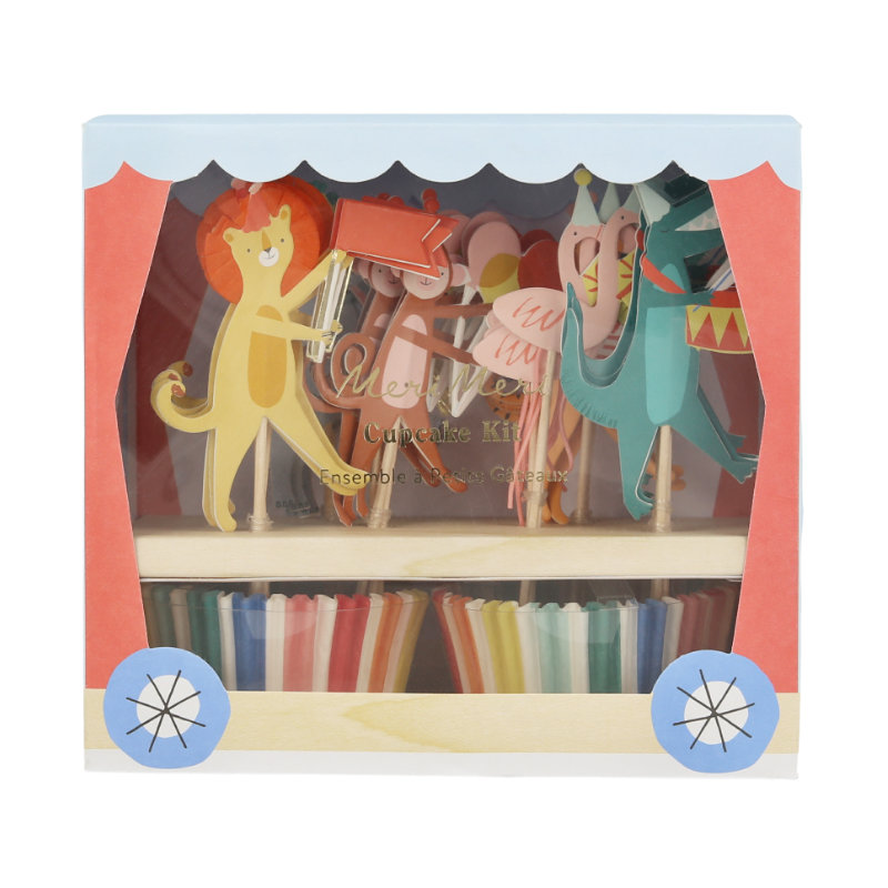 Cupcake Kit Meri Meri Partytiere, 24 Stk.