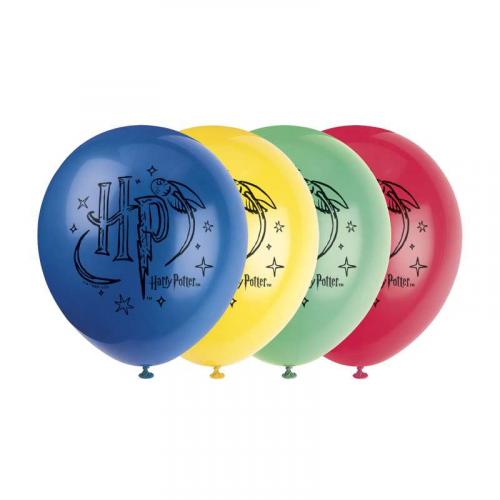Luftballons, Harry-Potter-Motiv, Mehrfarbig, Latex