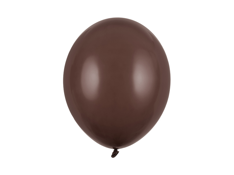 balloon, braun, Latex, Unifarben, aufgeblasen