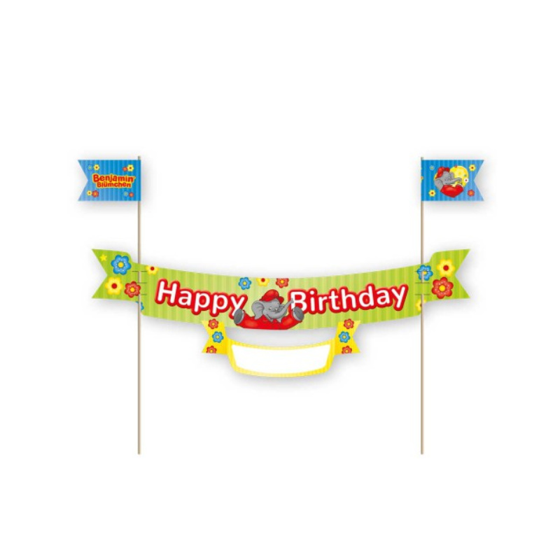 Kindergeburtstag-Tortnebanner-Benjamin-Blumchen