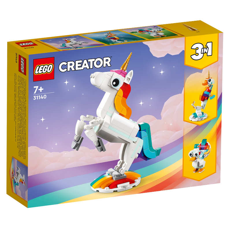 LEGO Creator Magisches Einhorn
- Geschenk für Kinder - Geschenk Kindergeburtstag - junior-partyshop.ch