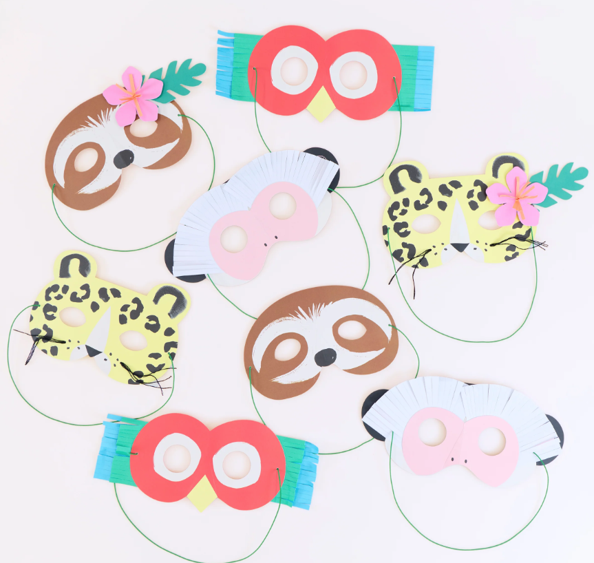 maske, party maske, eule maske, tier maske, papier maske