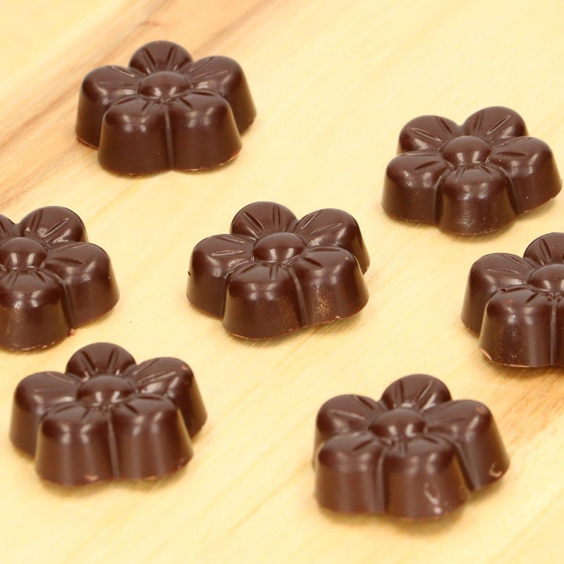Kindergeburtstag-FunCakes_Schokoladenform_Blumen_1