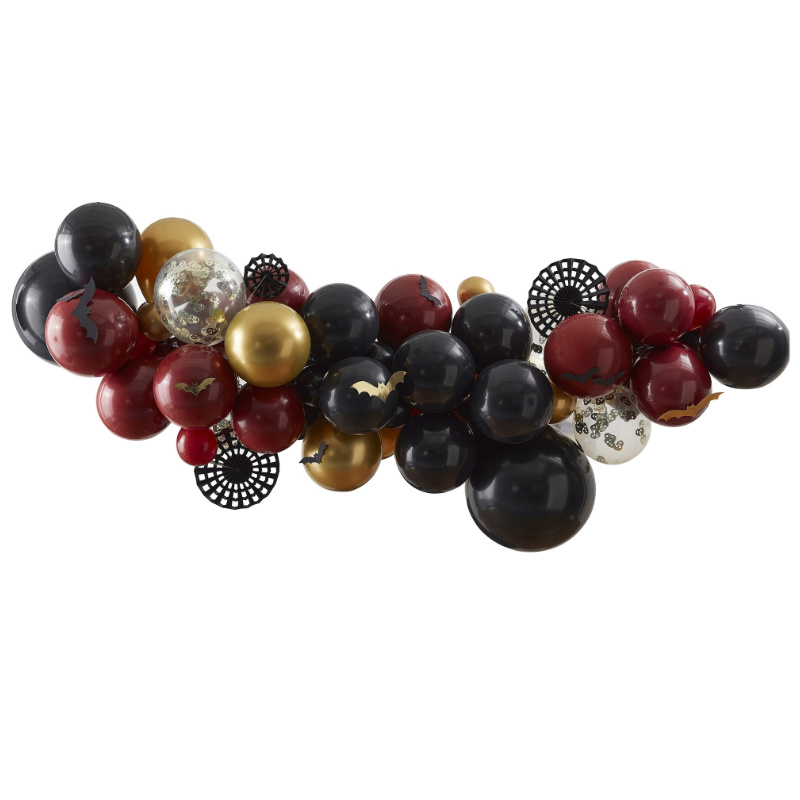 Ballonbogen Halloween rot, gold, schwarz
- Ballon Dekoration Kindergeburtstag -Partydeko Ballone - junior-partyshop.ch