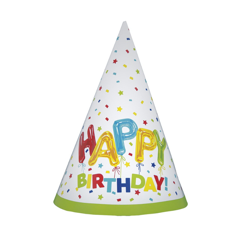 Kindergeburtstag-Partyhute-Happy-Birthday