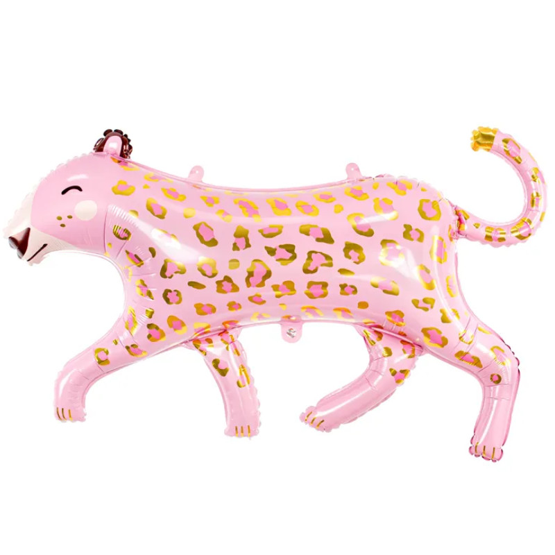 Kindergeburtstag-Folienballon-Leopard-rose-1