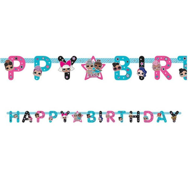 Guirlande Happy Birthday L.O.L. Surprise