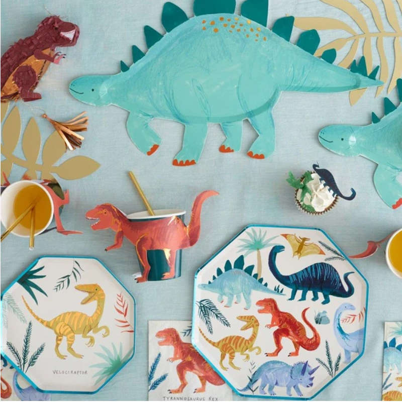 Kindergeburtstag-Partyteller_Meri_Dinosaurier_4_Stk_1