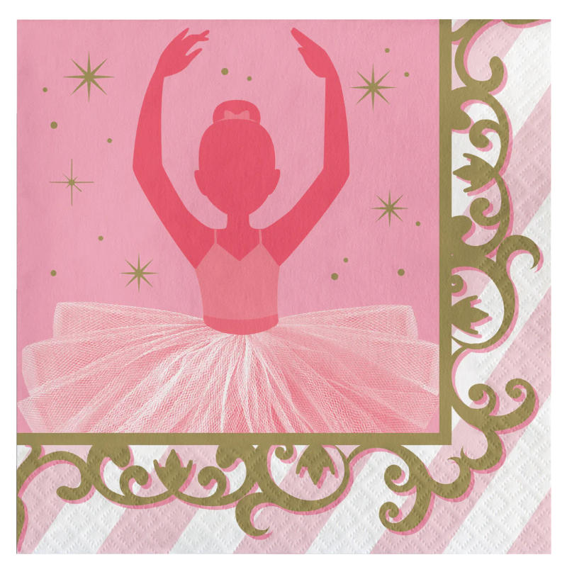 Kindergeburtstag-Servietten_Ballerina_16_Stk