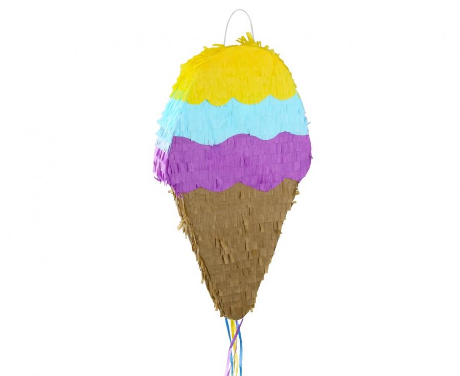 Eis, Eistüte, Piñata, Sommerdeko, Kunststofffaser