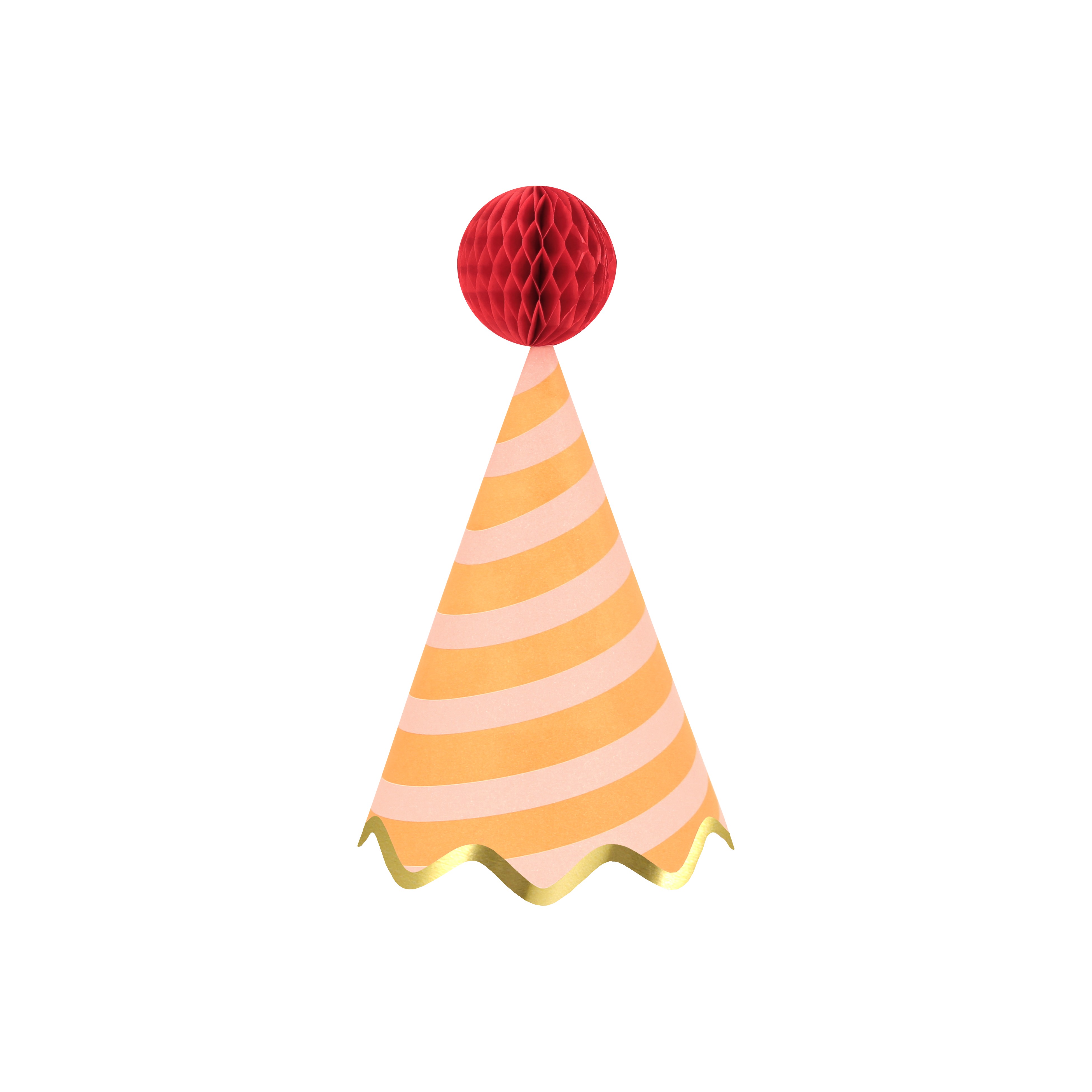 Party hat, Cone hat, Papierdekoration, Stammhellige, Orangene Spitze