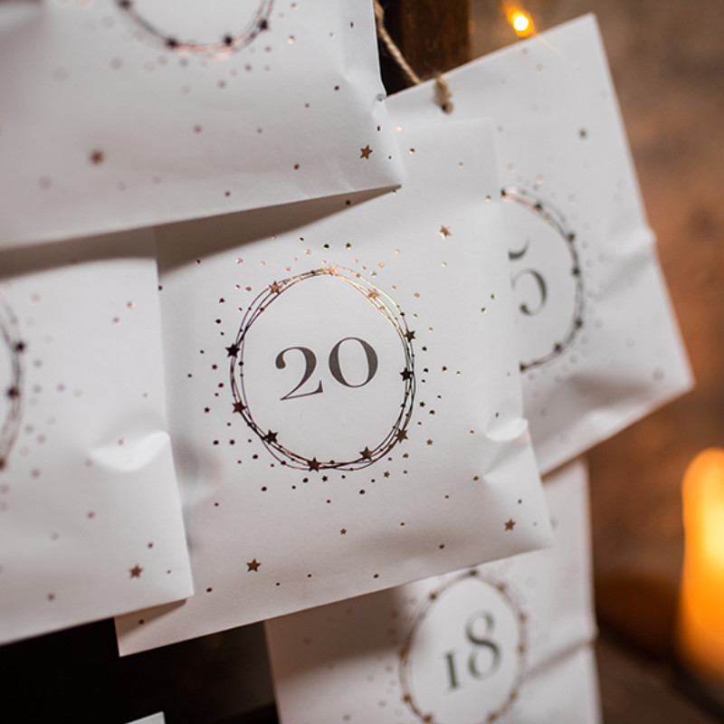 Kindergeburtstag-Adventskalender-Set-Papiertutchen-Weiss-3