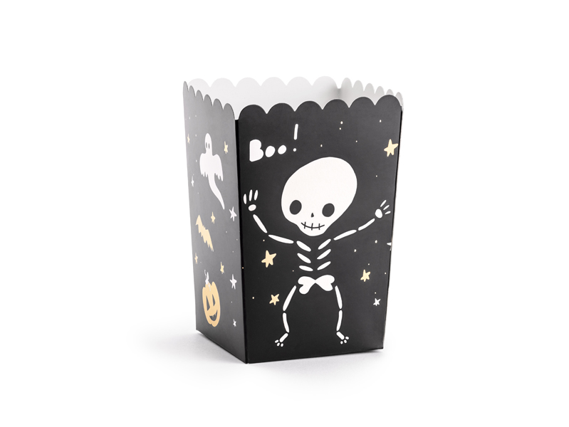 Halloween, Sack, Skelett, Kürbis, Sterne