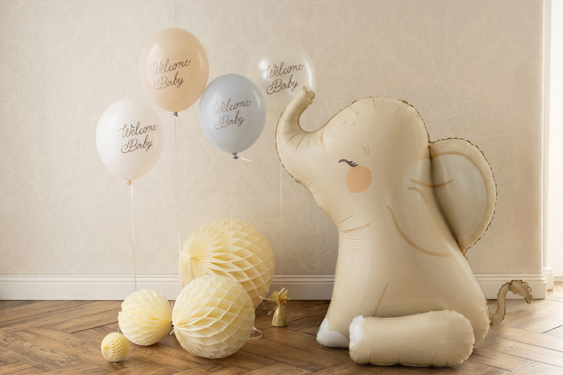 Dekoration, Ballons, Elefant, Luftballons, Party-Set