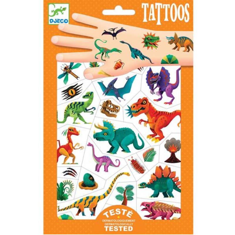 Djeco Tattoos Dinosaurier