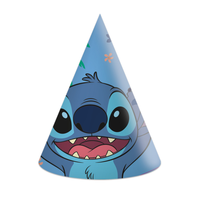 Partyhüte Stitch, 6 Stk.