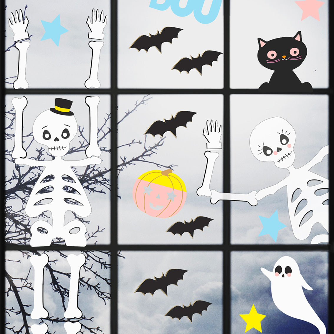 kinderparty halloween-cling