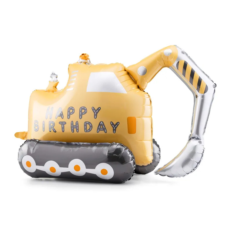 Kindergeburtstag-Folienballon-Baumaschine-1