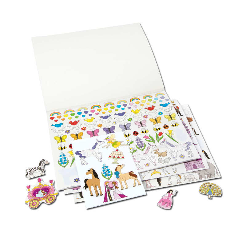 Kindergeburtstag-Sticker_Prinzessin_Tiere_mehr_1