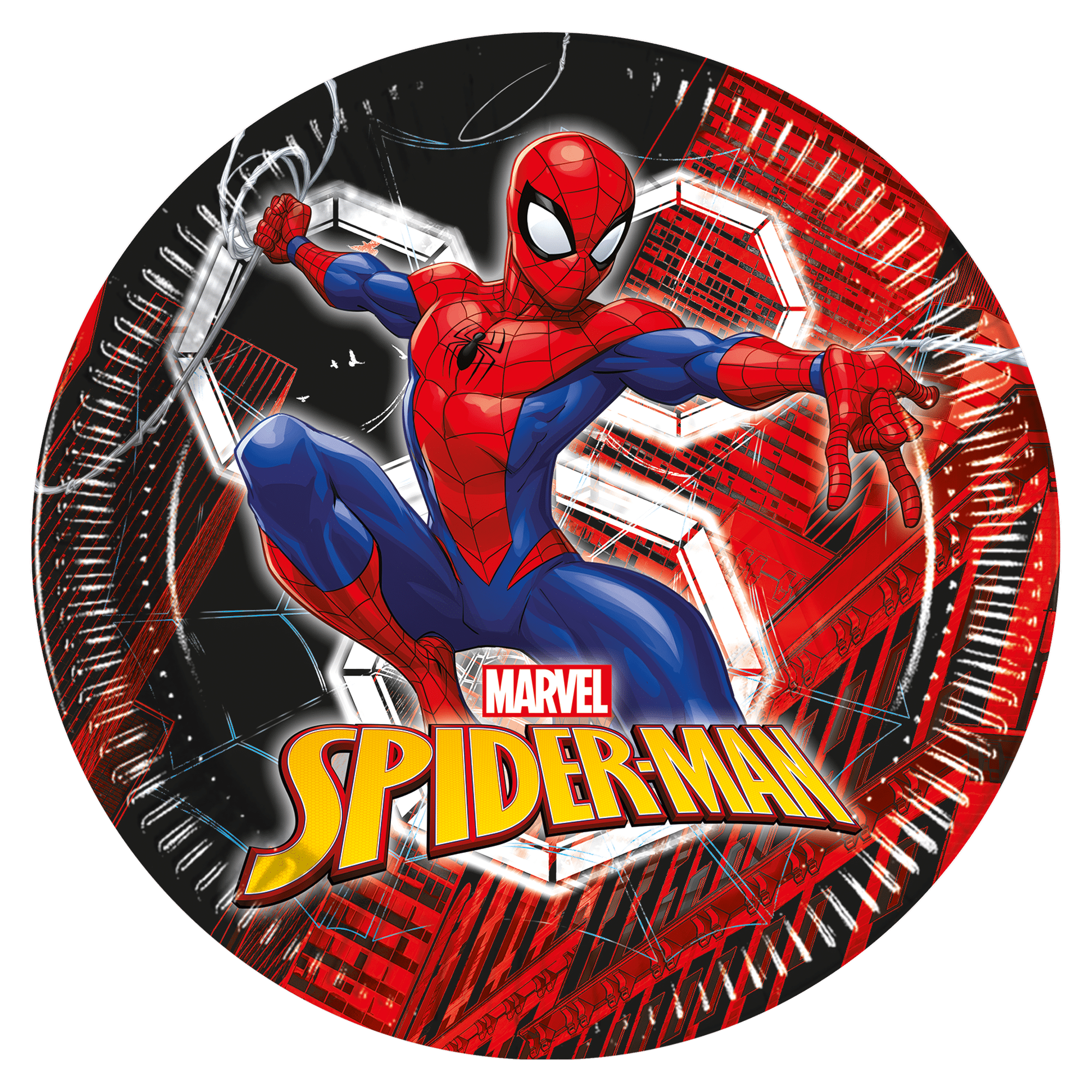 Spider-Man, Superheld, Kreis-Design, roteblaue Anzug, Comics