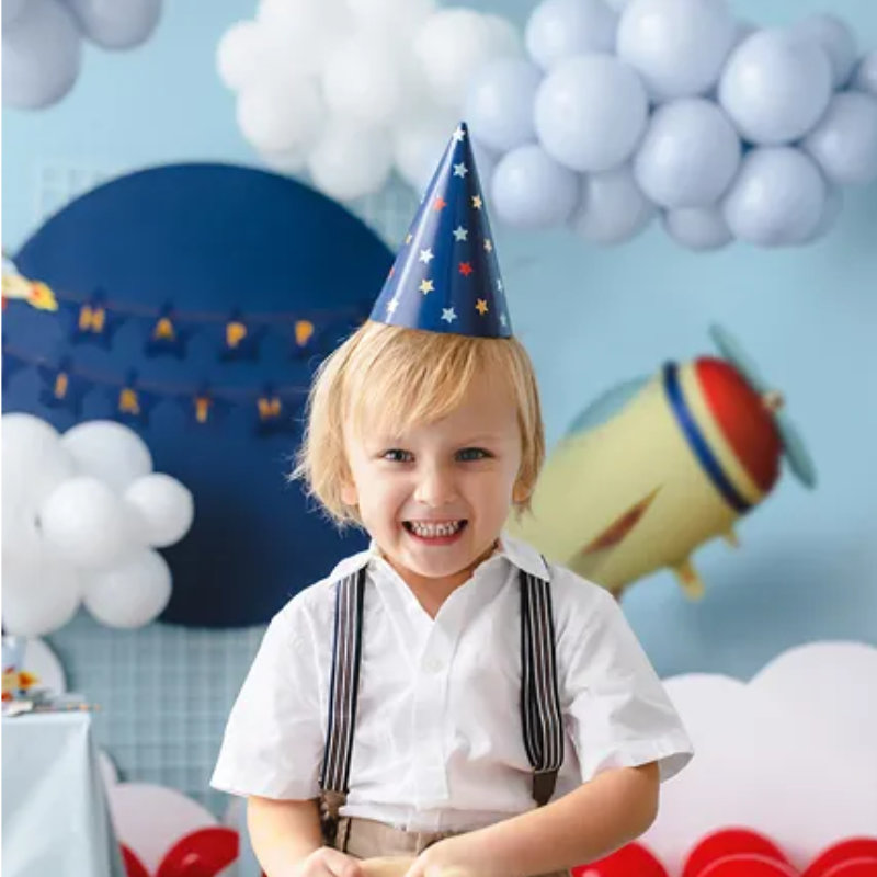Kindergeburtstag-Partyhute-Sterne-2