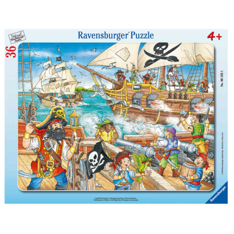 Puzzle Piraten, 36-tlg.
- Geschenk für Kinder - Geschenk Kindergeburtstag - junior-partyshop.ch