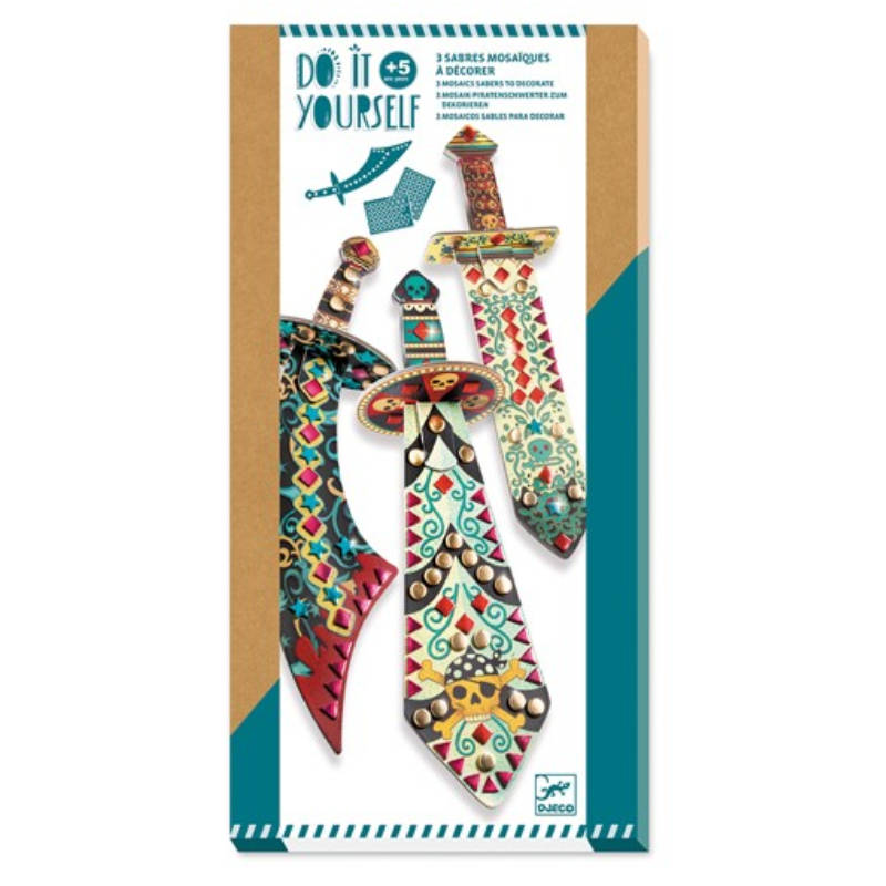 Djeco Mosaik Piratenschwert
- Party Geschenke Kinder Geburtstag - Mitgebsel Kindergeburtstag - kleines Geschenk Kinder - junior-partyshop.ch