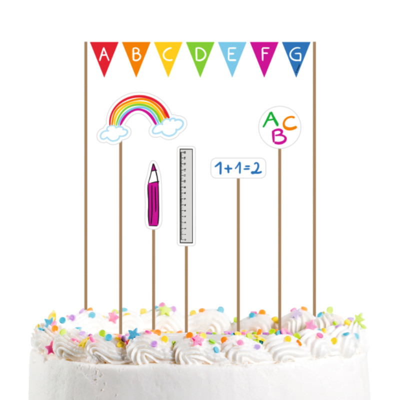Kindergeburtstag-Cake_Topper_Schulstart