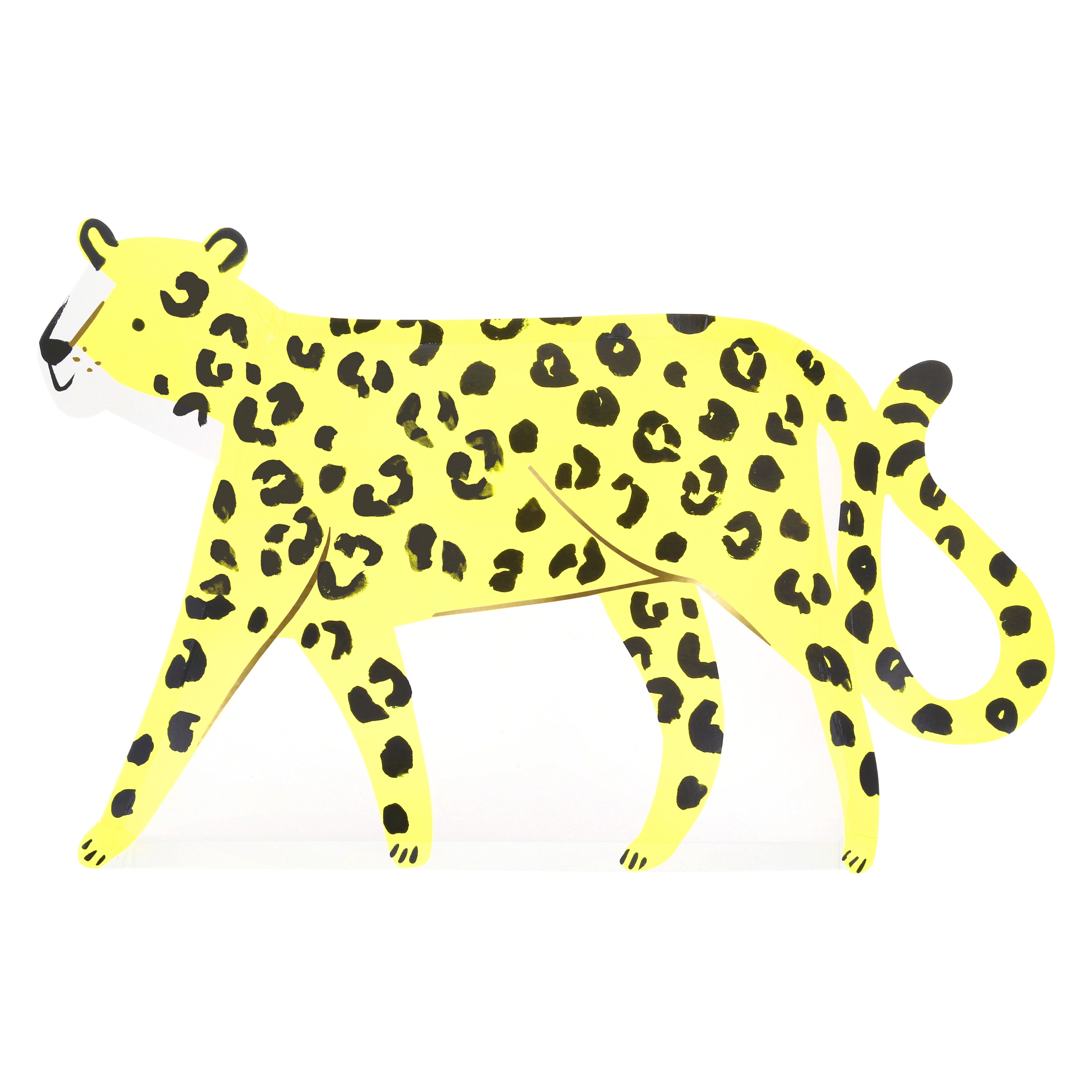 Leopard, Leopardendruck, Gelb, Tierfell, Tierfigur