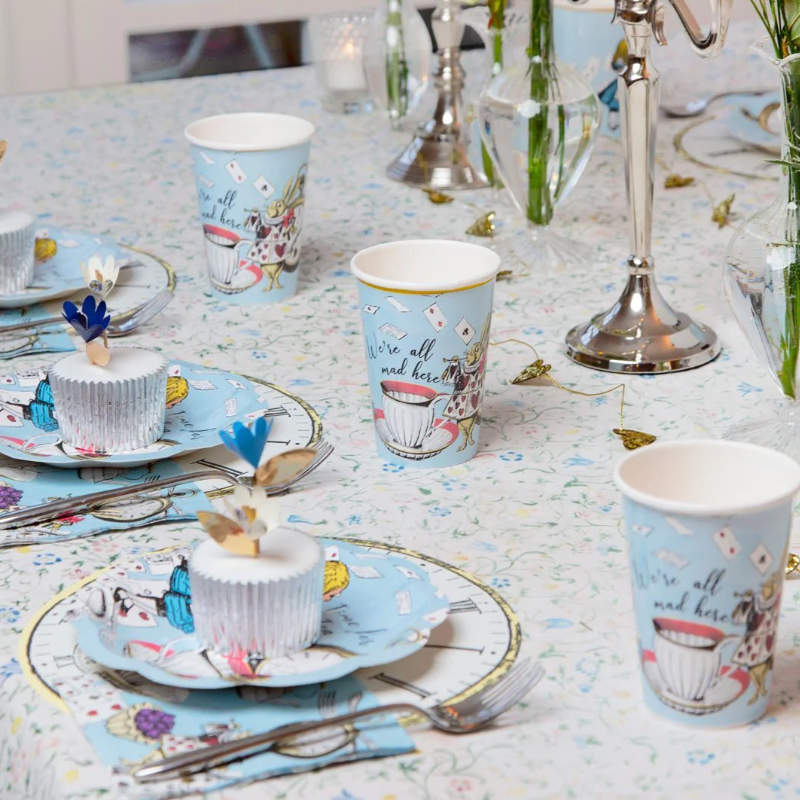 Kindergeburtstag-Partybecher_Alice_im_Wunderland_8_Stk_2