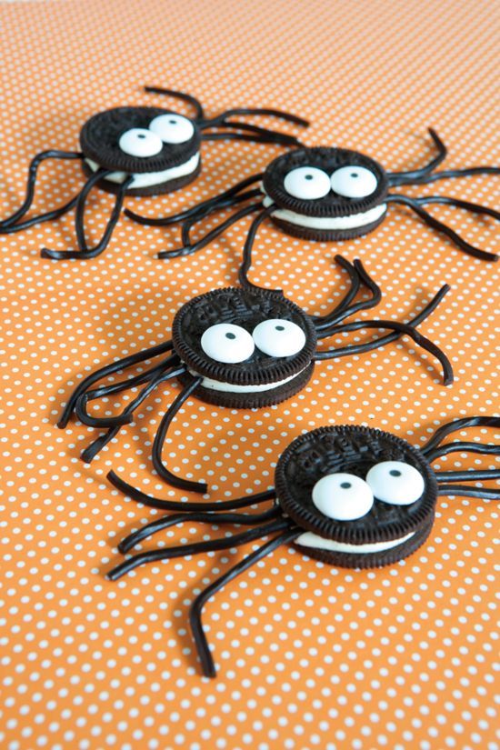 kinderparty snack-spinne