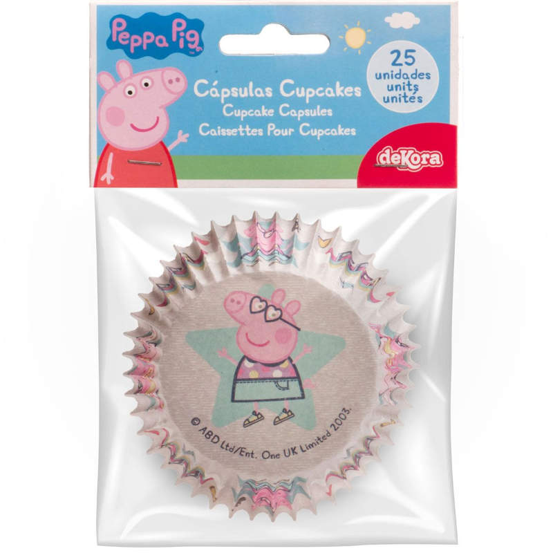 Kindergeburtstag-Muffinformchen-Peppe-Pig