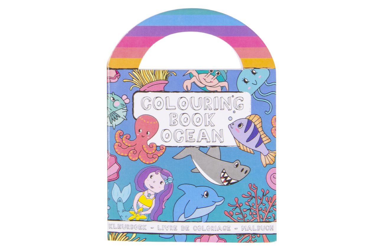 Malbuch, Ocean, Coloring book, Kinderbuch, Unterwasserwelt