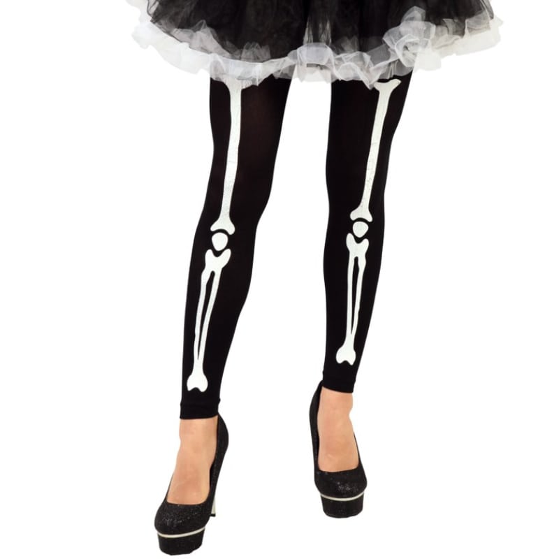 Strumpfhose Skelett
- Partykostüme - Kostüm-Accessoires - Halloween Party