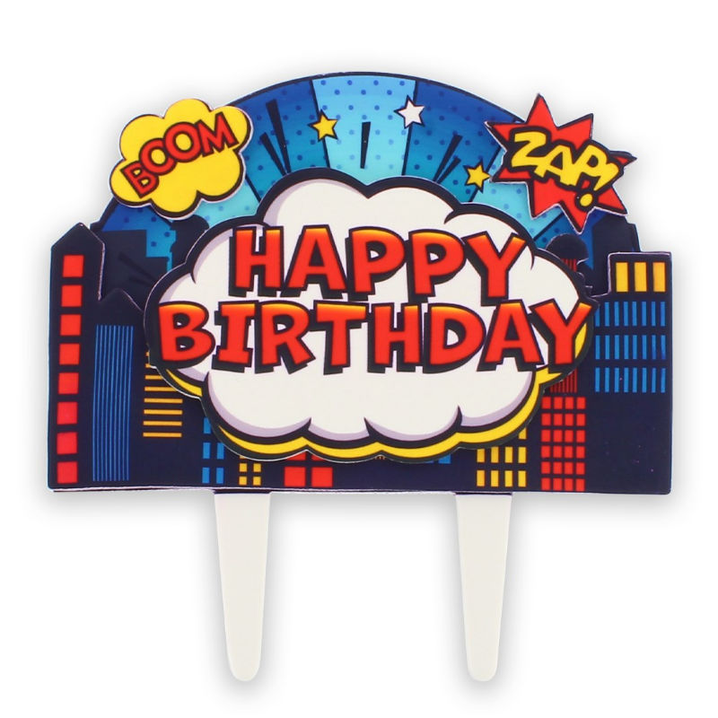 Cake Topper Super Hero