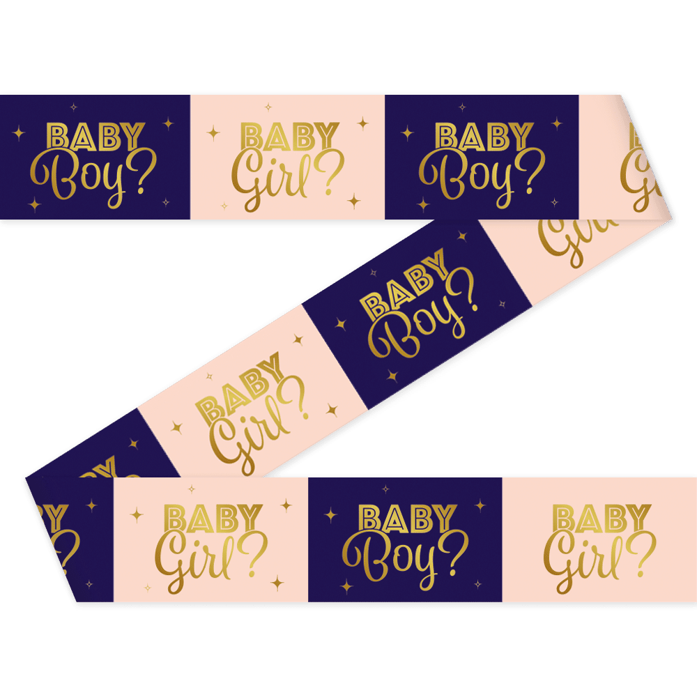 Party Tape Gender Reveal
- Dekoration Kindergeburtstag - Partydeko - Partydekoration - junior-partyshop.ch