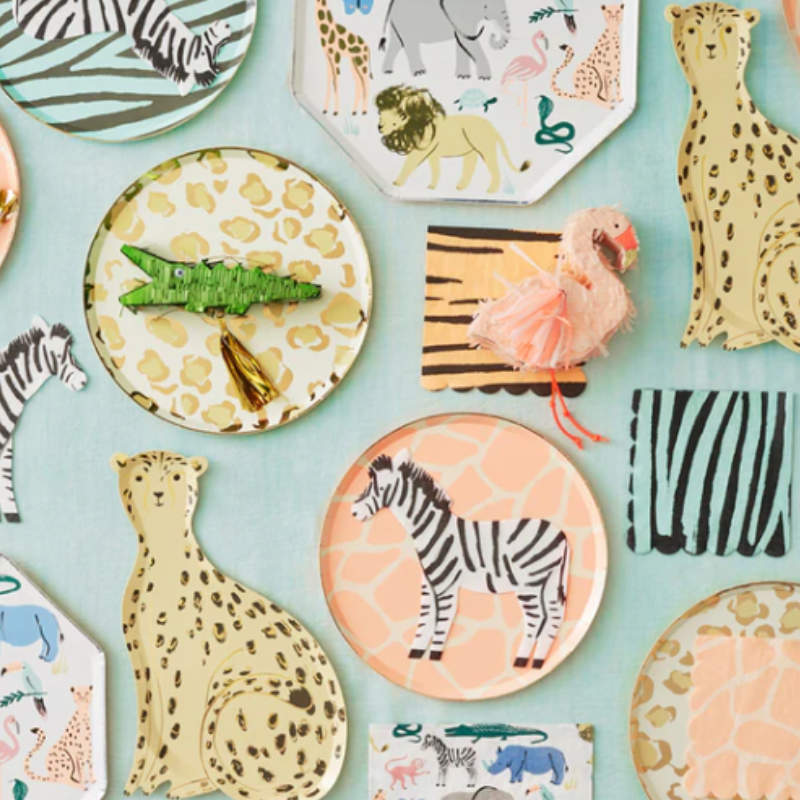 Kindergeburtstag-Servietten_Meri_Zebra_20_Stk_2
