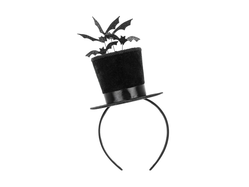 Haarreifen Zylinder Fledermaus
- Verkleidung Kindergeburtstag - Partyunterhaltung Kinder - Kostüm Party - junior-partyshop.ch