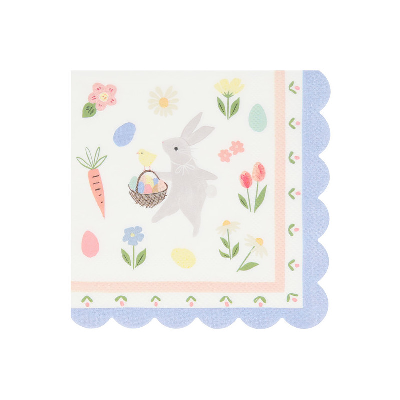 Kindergeburtstag-Servietten-Meri-Meri-Osterhase-1