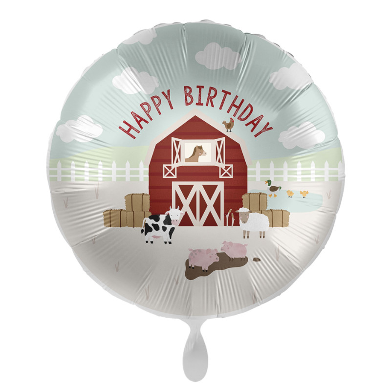 Kindergeburtstag-Folienballon-Happy-Birthday-Bauernhof-1