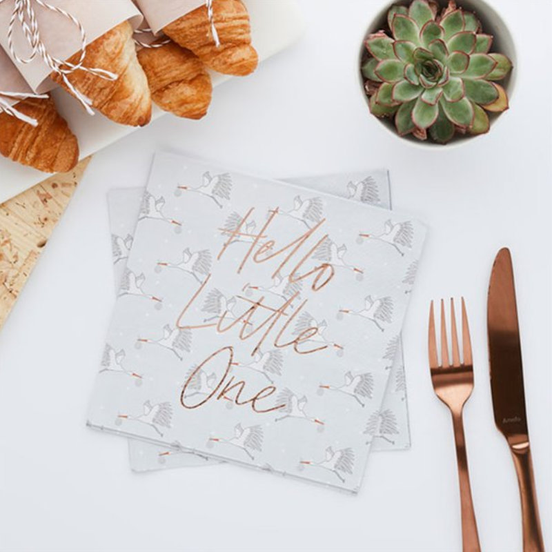 Kindergeburtstag-Servietten_Hello_Little_One_20_Stk_1