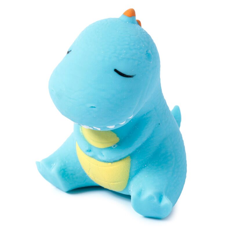 Spielzeug, Kunststofffigur, Dinosaurier, Blau, Kuschelfigur