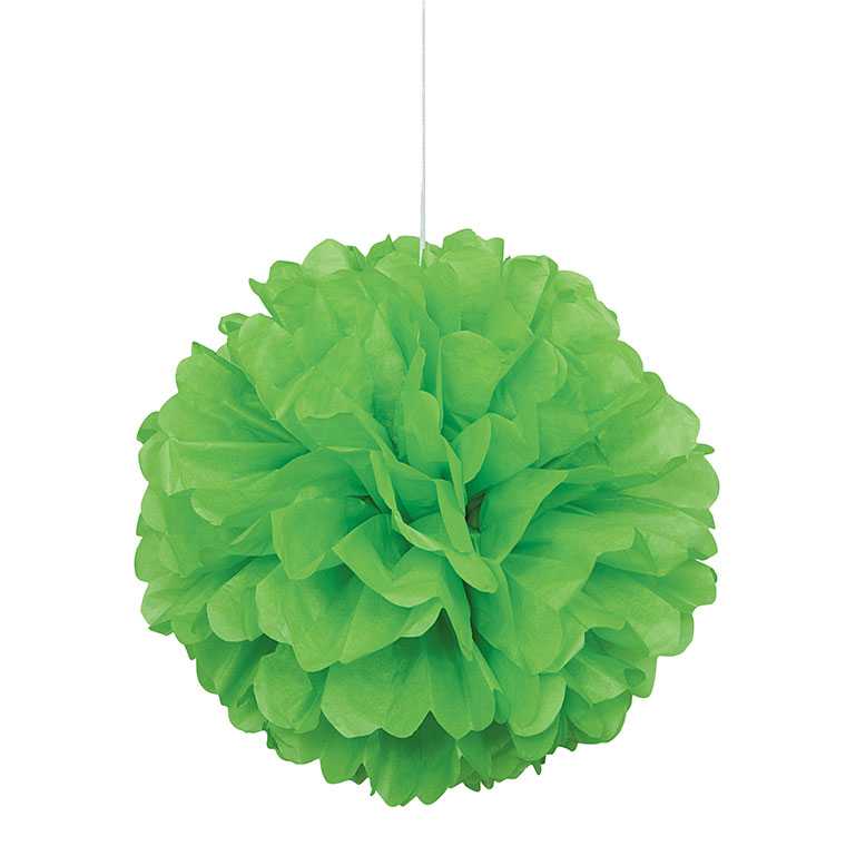 Pompon hellgrün 40cm, 1 Stk