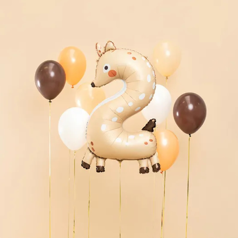 Kindergeburtstag-Folienballon_Zahl_2_Rentier_1