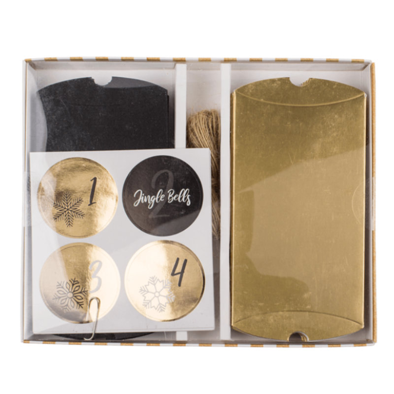 Kindergeburtstag-Adventskalender_Schwarz_Gold_1