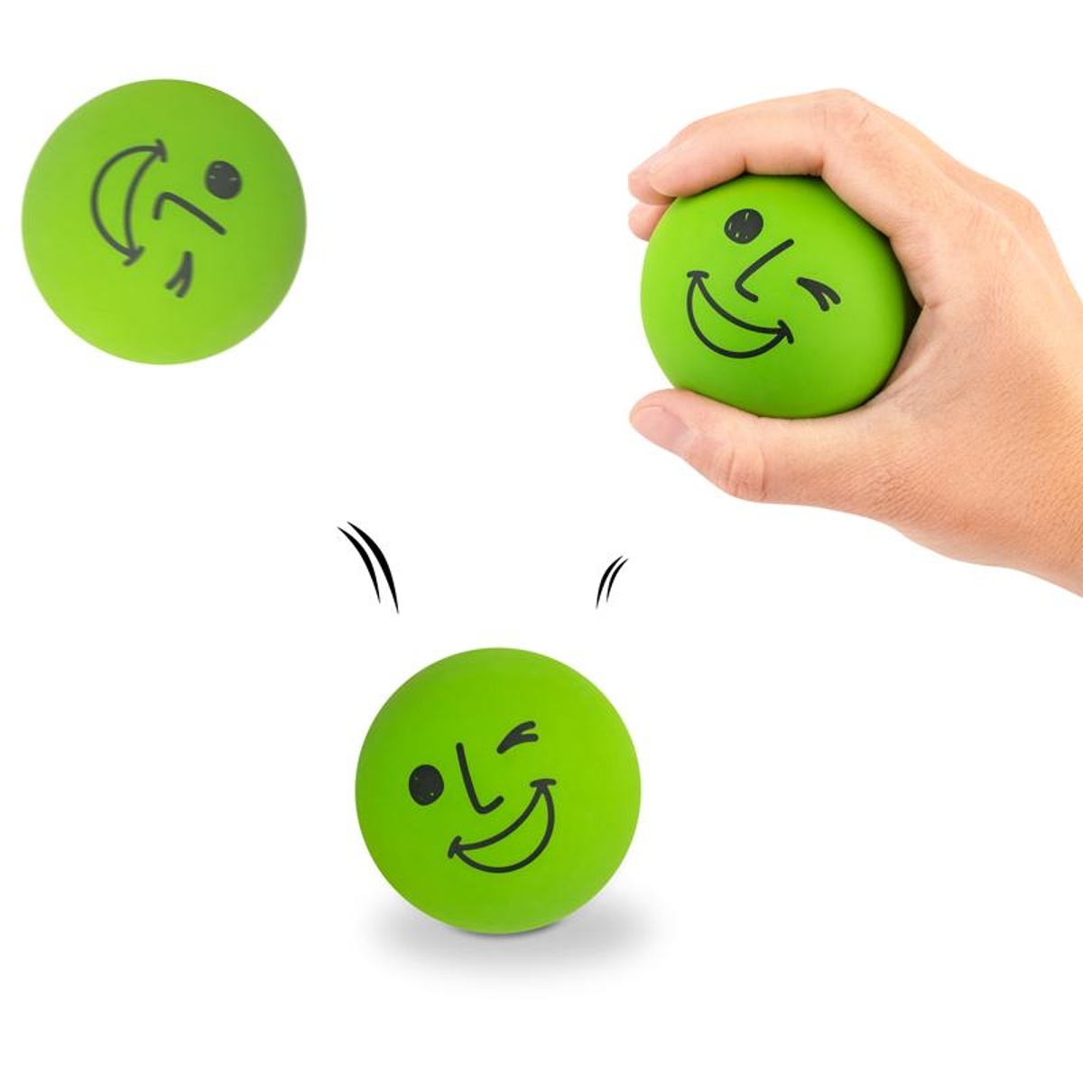 Gummi Ball, Wackelball, Grün, Spielzeug, Kugel