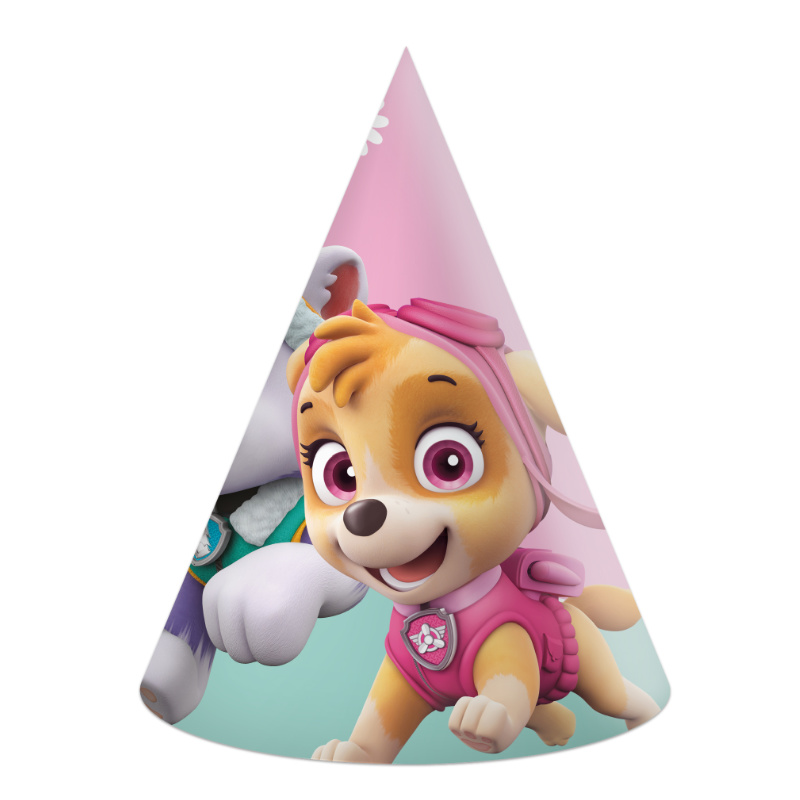 Kindergeburtstag-Partyhute-Skye-und-Everest